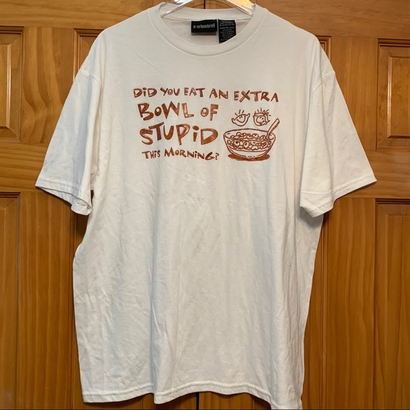 No Boundaries Other - No Boundaries “Bowl of Stupid” Graphic Tee XL